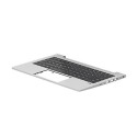 HP SPS-TOP COVER W/KB BL ITL 