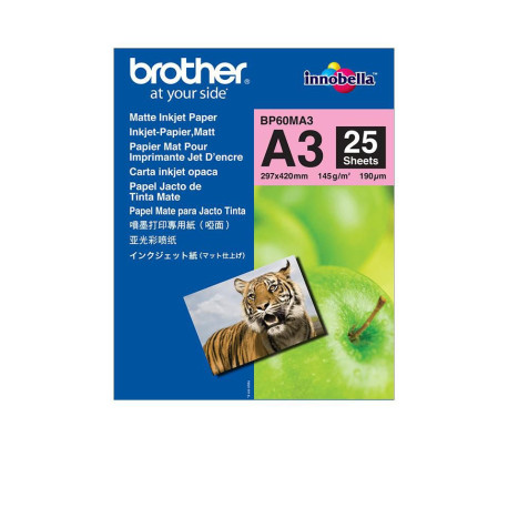 Brother 25 sheets matt A3 (BP60MA3)