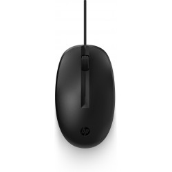 HP Mouse laser wired Black (W126258029)