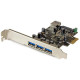 STARTECH CARTE CONTROLEUR PCIE A 4 PORTS (PEXUSB3S42)