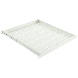 Lanview D 470mm FIXED SHELF ADJUSTABLE SIDE ARM WHITE