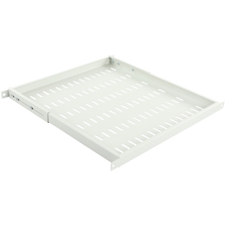 Lanview D 470mm FIXED SHELF ADJUSTABLE SIDE ARM WHITE