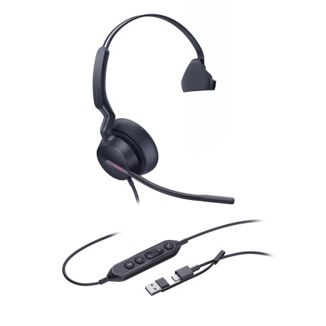 Yealink Uh46 Mono Usb-C/A Headset 