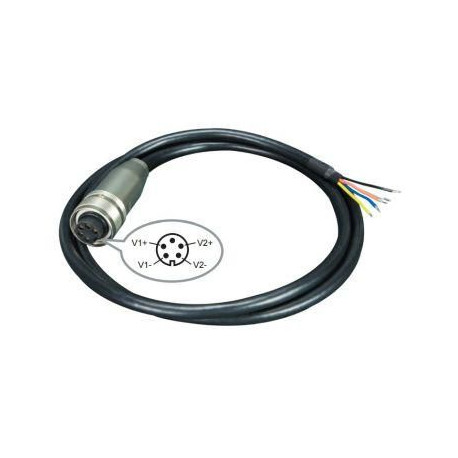 Planet 5-pin M23 Female to bare (CB-M23F5F-120)