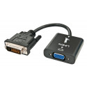 Lindy DVI-D to VGA Adapter Support 1920x1200. 15cm (38189)