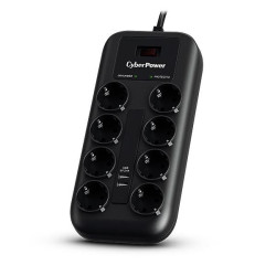 CyberPower Surge Protector Black 8 Ac 