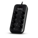 CyberPower Surge Protector Black 8 Ac 