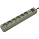 Brennenstuhl Surge Protector Grey 6 Ac 