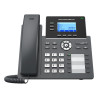 Grandstream Ip Phone Black 3 Lines Lcd 