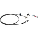 HP Sure Key Cable Loc 1.83 m, Black, Silver (6UW42AA)