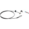 HP Sure Key Cable Loc 1.83 m, Black, Silver (6UW42AA)