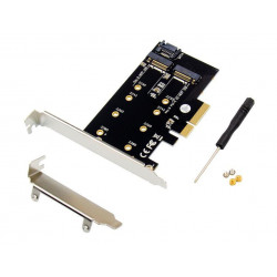 MicroConnect PCIe x4 M.2 B & M Key NVMe (MC-PCIE-SSDADAPTER)