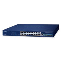 Planet Layer 3 8-Port 10/100/1000T 90W 802.3bt PoE + 16-Port (GS-6311-24HP4X)