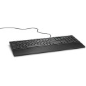 Dell keyboard - QWERTY - Czech - black (580-ADGP)