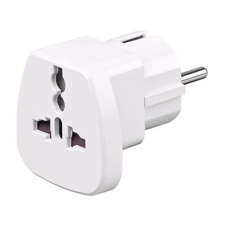 MicroConnect Universal Travel adapter white (PETRAVEL)