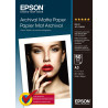 EPSON MATTE ARCHIVAL PAPIER INKJET 192G/M2 A3 50 FEUILLES (C13S041344)