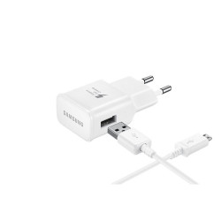 Samsung AC Charger Fast Charg Wht 