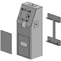 Ergonomic Solutions Wall mounted Self Service 