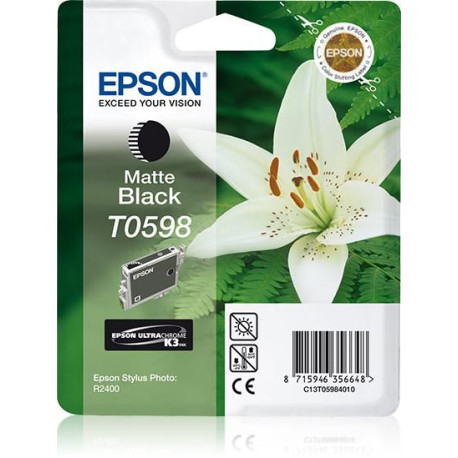 EPSON SINGLEPACK MATTE BLACK T0598 (C13T05984010)