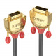 Lindy GOLD Line DVI-D 24+1 Dual Link Cable Grey .. (36205)