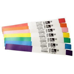 Zebra Splash Wristbands, Blue (10012717-3K)