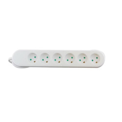 Mercodan Power strip with 6 outlets 