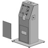 Ergonomic Solutions Counter mounted self service 
