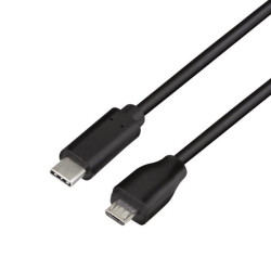 LogiLink USB 2.0 Type-C cable, C/M to 