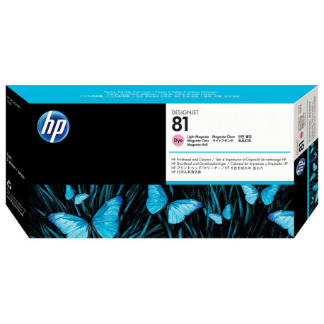 HPINC HP INKCART/L.MAGENTAPRINTHEAD NO.81 F DJ (C4955A)