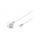 MicroConnect Power Cord 5m Schuko/Open (PE14050SOW)