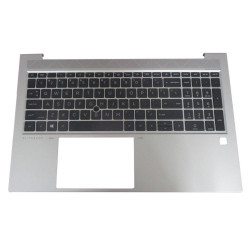 HP TOP COVER W/KB CP GR 