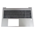 HP TOP COVER W/KB CP GR 