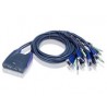 Aten CS64US-AT 4 port USB KVM & Speaker