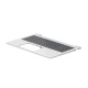HP SPS-TOP COVER W/KB CP SWISS 