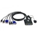 Aten CS22U-AT 2-Port USB Cable KVM Switch