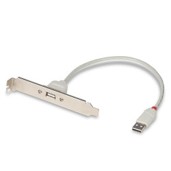 Lindy USB 2.0 PC Back Plate (33123)