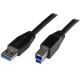 StarTech.com 15 FT USB 3.0 A TO B CABLE M/M (USB3SAB5M)