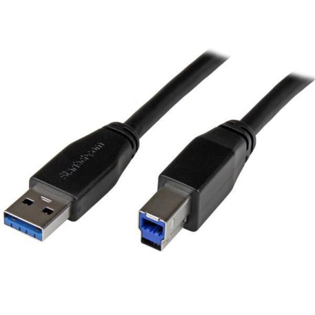 StarTech.com 15 FT USB 3.0 A TO B CABLE M/M (USB3SAB5M)