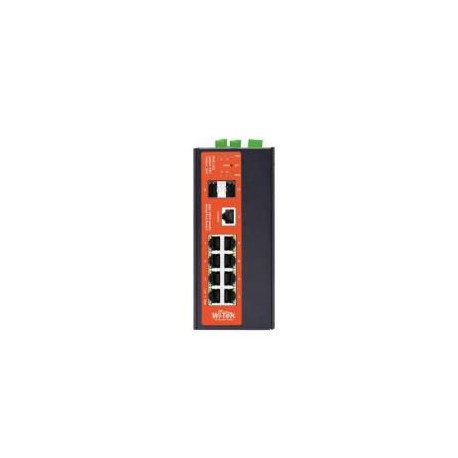 Wi-Tek 8GE POE+2SFP PORTS 24-48V L2 