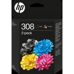  HP Multipack Noir(e) / Plusieurs couleurs 6L6S6UE 308 ~280 Pages