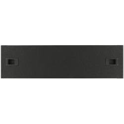 Lanview 3U 19" PANNEAU DE MASQUAGE À VERROUILLAGE RAPIDE NOIR