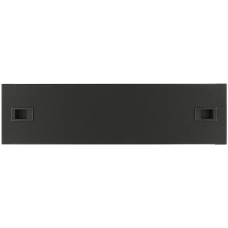 Lanview 3U 19" PANNEAU DE MASQUAGE À VERROUILLAGE RAPIDE NOIR