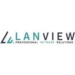 Lanview front glass door for Rack 