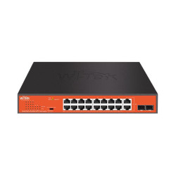 Wi-Tek 16GE POE + 2 COMBO SFP FULL 