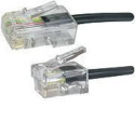 MicroConnect RJ11-RJ45 3M M/M Black (MPK453S)