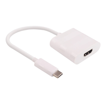 MicroConnect USB-C to HDMI, White (USB3.1CHDMIW)