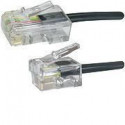 MicroConnect Modular RJ11-RJ45 2M M/M Black (MPK452S)