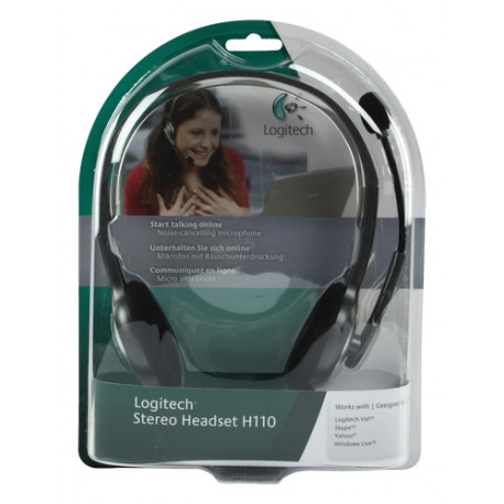 Logitech 981-000271 Stereo Headset H110
