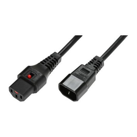 MicroConnect Extension cord with IEC LOCK (PC1070)