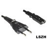 MicroConnect Power Cord Europlug - C7 1.8m (PE030718LSZH)